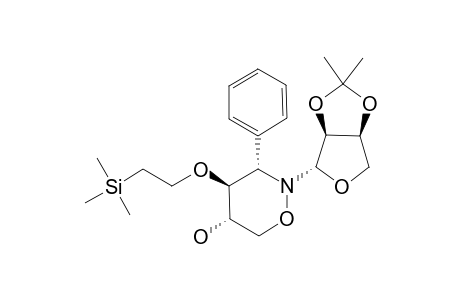 (3S,4S,5S,3A'S,4'S,6A'S)-2-(2',2'-DIMETHYLTETRAHYDROFURO-[3,4-D]-[1,3]-DIOXOL-4'-YL)-4-(2-TRIMETHYLSILYLETHOXY)-3-PHENYL-[1,2]-OXAZINAN-5-OL