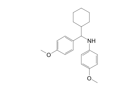 N-[1-Cyclohexyl-1-(4-methoxyphenyl)methyl]-N-(4-methoxyphenyl)-amine