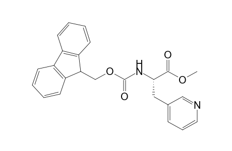 (2S)-[N-(Fluorenylmethoxycarbonyl)amino]-3-(pyrid-3'-yl)propionic acid - Methyl ester