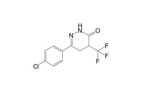 6-(4-Chlorophenyl)-4-(trifluoromethyl)-4,5-dihydropyridazin-3(2H)-one