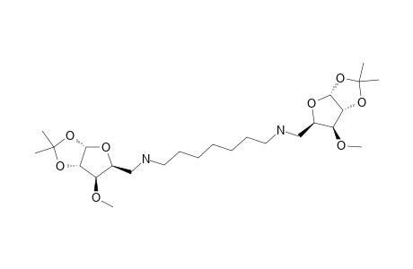 N(1),N(7)-BIS-[5-DEOXY-1,2-O-ISOPROPYLIDENE-3-O-METHYL-ALPHA-D-XYLOFURANOS-5-YL]-1,7-DIAMINOHEPTANE