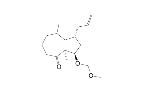 4(1H)-Azulenone, octahydro-3a,8-dimethyl-3-[(tetrahydro-2H-pyran-2-yl)oxy]-, [3.alpha.(S*),3a.alpha.,8.alpha.,8a.alpha.]-(.+-.)-
