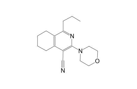 4-isoquinolinecarbonitrile, 5,6,7,8-tetrahydro-3-(4-morpholinyl)-1-propyl-