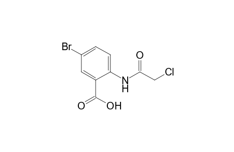 5-bromanyl-2-(2-chloranylethanoylamino)benzoic acid