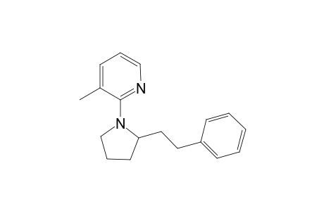 3-Methyl-2-(2-phenethylpyrrolidin-1-yl)pyridine