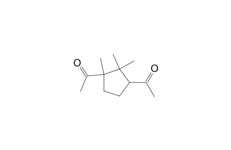 Ethanone, 1,1'-(1,2,2-trimethyl-1,3-cyclopentanediyl)bis-