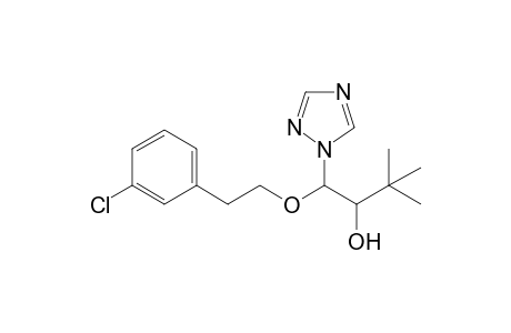 1H-1,2,4-Triazole-1-ethanol, beta-[2-(3-chlorophenyl)ethoxy]-alpha-(1,1-dimethylethyl)-