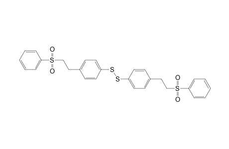 Bis[4-(2-phenylsulphonylethyl)phenyl] disulphide