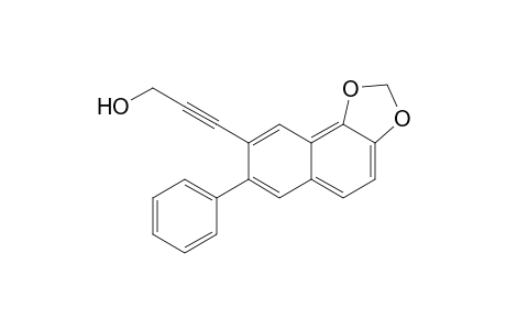 3-(7-Phenylnaphtho[2,1-d][1,3]dioxol-8-yl)prop-2-yn-1-ol