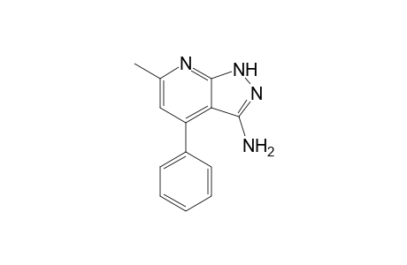 6-Methyl-4-phenyl-1H-pyrazolo[3,4-b]pyridin-3-amine