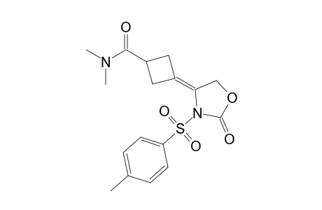 4-[3-(N,N-Dimethylcarbamoyl)cyclobutylidene]-3-p-toluenesulfonyloxazolidin-2-one
