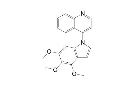 4-(4,5,6-trimethoxy-indol-1-yl)-quinoline