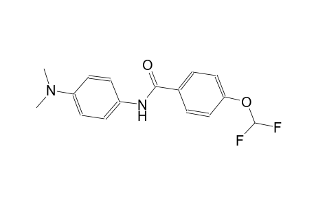4-(difluoromethoxy)-N-[4-(dimethylamino)phenyl]benzamide