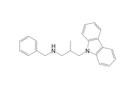 N-Benzyl-N-[3-(9H-9-carbazolyl)-2-methylpropyl]amine