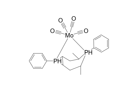 Ttetracarbonyl(3,5-dimethyl-4,8-diphenyl-4,8-diphosphabicyclo[5.1.0]octane)molybedenum