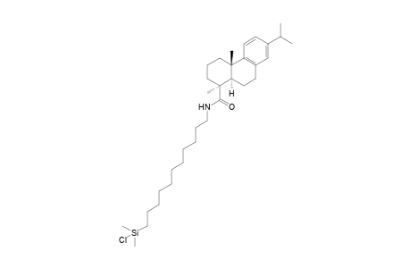 N-(11'-(Chlorodimethylsilyl)undecyl)dehydroabietamide