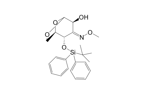 (3Z)-1,6-Anhydro-4-O-(tert-butyldiphenylsilyl)-3-deoxy-3-methoxyimine-.beta.,D-arabino-hexopyranose