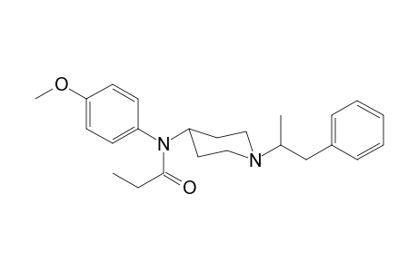 N-4-Methoxyphenyl-N-[1-(1-phenylpropan-2-yl)piperidin-4-yl]propanamide