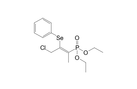 Diethyl[(Z)-1-Chloro-2-(phenylselanyl)-2-buten-3-yl]phosphonate
