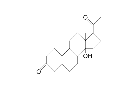 17b-Acetyl-14b-hydroxy-5b,14b-androstan-3-one