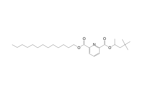 2,6-Pyridinedicarboxylic acid, 4,4-dimethylpent-2-yl tridecyl ester