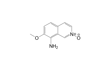 8-Isoquinolinamine, 7-methoxy-, 2-oxide