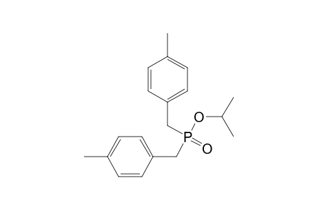 Phosphinic acid, bis[(4-methylphenyl)methyl]-, 1-methylethyl ester