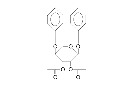 Benzyl 2,3-di-O-acetyl-4-O-benzyl.alpha.-L-rhamnopyranoside