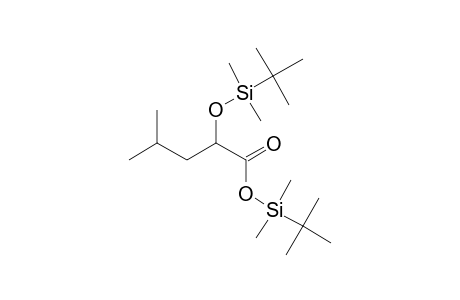 tert-Butyl(dimethyl)silyl 2-([tert-butyl(dimethyl)silyl]oxy)-4-methylpentanoate