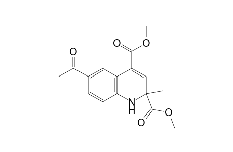 Dimethyl 6- acetyl-2-methyl-1,2-dihydroquinoline-2,4-dicarboxylate