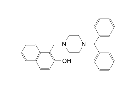 2-naphthalenol, 1-[[4-(diphenylmethyl)-1-piperazinyl]methyl]-