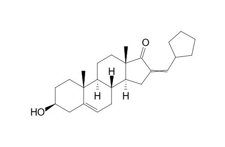 3beta-Hydroxy-16-cyclopentylmethylen-delta5-androsten-17-one