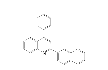 2-(Naphthalen-2-yl)-4-p-tolylquinoline