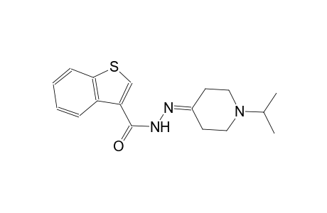 N'-(1-isopropyl-4-piperidinylidene)-1-benzothiophene-3-carbohydrazide