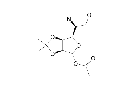 1-O-ACETYL-5-AMINO-5-DEOXY-2,3-O-ISOPROPYLIDENE-ALPHA-D-MANNOFURANOSE