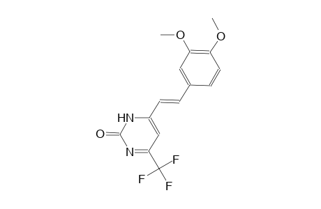 2(3H)-pyrimidinone, 4-[(E)-2-(3,4-dimethoxyphenyl)ethenyl]-6-(trifluoromethyl)-