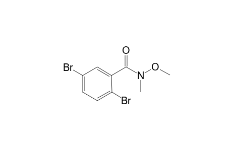2,5-Dibromo-N-methoxy-N-methylbenzamide