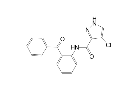 N-(2-benzoylphenyl)-4-chloro-1H-pyrazole-3-carboxamide
