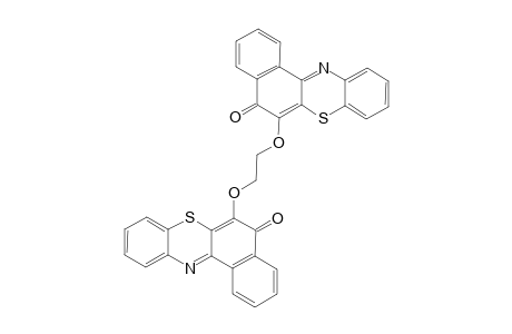 6,6'-(Ethane-1,2-diylbis(oxy))bis(5H-benzo[a]phenothiazin-5-one)