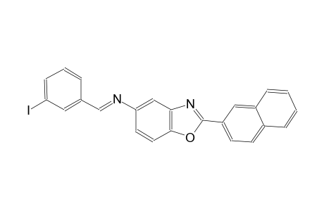 5-benzoxazolamine, N-[(E)-(3-iodophenyl)methylidene]-2-(2-naphthalenyl)-
