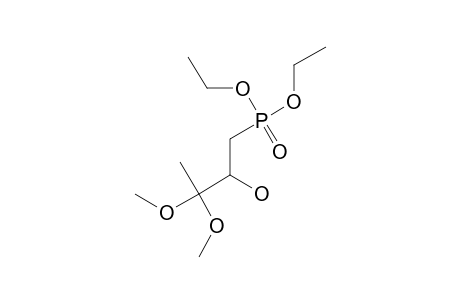 DIETHYL-2-HYDROXY-3,3-DIMETHOXYBUTYLPHOSPHONATE