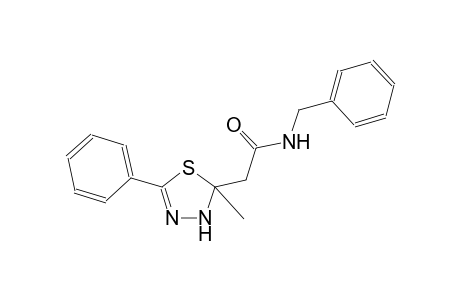 Acetamide, N-benzyl-2-(2,3-dihydro-2-methyl-5-phenyl-1,3,4-thiadiazol-2-yl)-