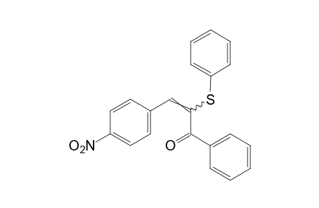 4-NITRO-alpha-(PHENYLTHIO)CHALCONE