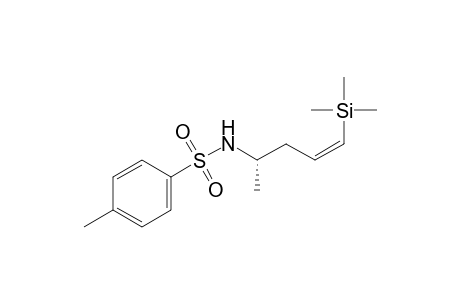 4-Methyl-N-[(Z,1S)-1-methyl-4-trimethylsilyl-but-3-enyl]benzenesulfonamide