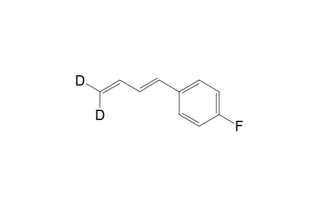 (E)-1-(Buta-1,3-dien-1-yl-4,4-d2)-4-fluorobenzene