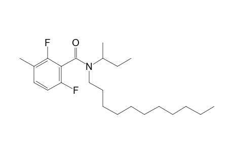 Benzamide, 2,6-difluoro-3-methyl-N-(2-butyl)-N-undecyl-