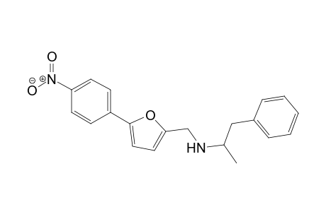 (1-Methyl-2-phenylethyl)-[5-(4-nitrophenyl)-2-furylmethyl]-amine