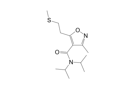 4-(N,N-Di-isopropylamido)-3-methyl-5-[1-(methylthio)ethyl]isoxazole