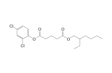 Glutaric acid, 2-ethylhexyl 2,4-dichlorophenyl ester