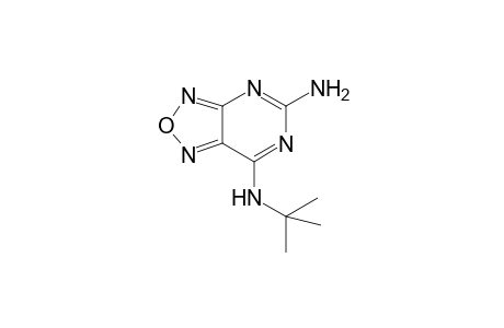 5-Amino-7-(tert-butylamino)furazano[3,4-d]pyrimidine